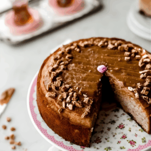 Dulce de Leche Date Cake