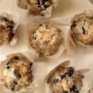 BIG Blueberry Muffins